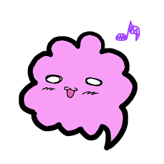 [LINEスタンプ] 幸せを呼ぶ紫雲