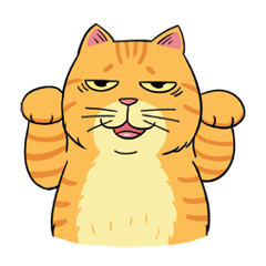 [LINEスタンプ] Tong Fat cat