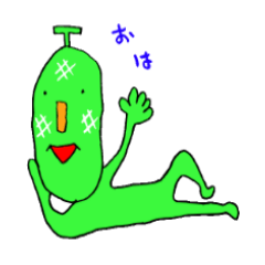 [LINEスタンプ] 完熟メロシ