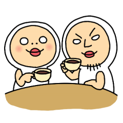 [LINEスタンプ] しろめちゃんとおまめさん第五弾