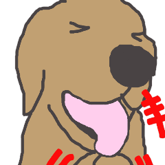 [LINEスタンプ] つぶやきいぬ