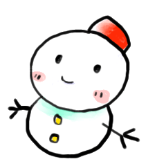 [LINEスタンプ] 僕、雪だるまくんの画像（メイン）