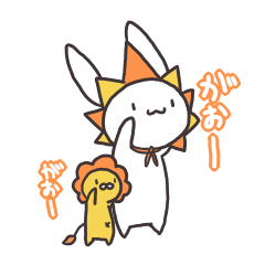 [LINEスタンプ] にくめなうさぎの画像（メイン）