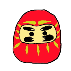 [LINEスタンプ] だるまさんの日常