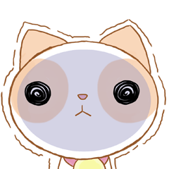 [LINEスタンプ] The Shaking Cat