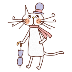 [LINEスタンプ] ふわふわ森の動物たち