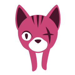 [LINEスタンプ] Grumpy kitten