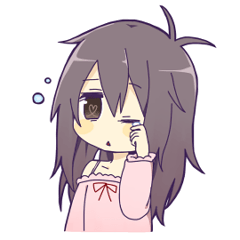 [LINEスタンプ] ねみん子ちゃん