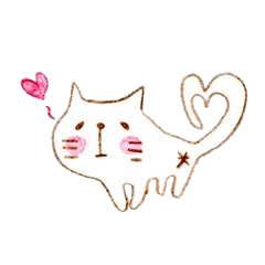 [LINEスタンプ] ねこだよ