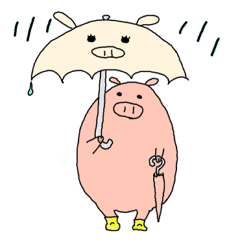 [LINEスタンプ] ぶたたま。その1