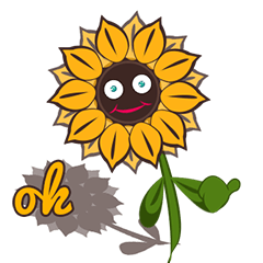 [LINEスタンプ] SUNFLOWER