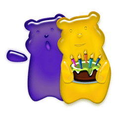 [LINEスタンプ] GUMMY BEARの画像（メイン）