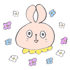 [LINEスタンプ] ゆかいなうさちん