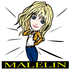 [LINEスタンプ] MALELIN