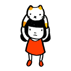 [LINEスタンプ] いぬこ