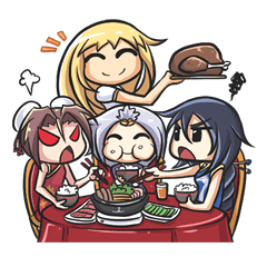 [LINEスタンプ] Lily ＆ Marigold (Part Holiday)