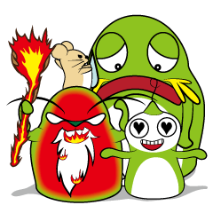 [LINEスタンプ] X-Family (part2)