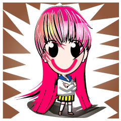 [LINEスタンプ] ちびマリンダちゃん