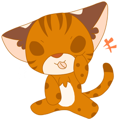 [LINEスタンプ] ベンガルヤマネコの画像（メイン）