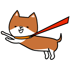 [LINEスタンプ] 犬は表情で語る