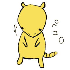 [LINEスタンプ] あるまじろくんの画像（メイン）