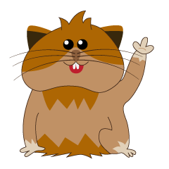 [LINEスタンプ] Jimmy - the crazy guinea pig