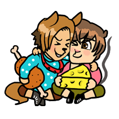 [LINEスタンプ] どうぶつ男子