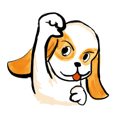 [LINEスタンプ] キャバリアのオブリーの画像（メイン）