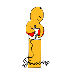 [LINEスタンプ] Lifesaving Manikin