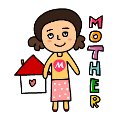 [LINEスタンプ] SUPER MOMの画像（メイン）