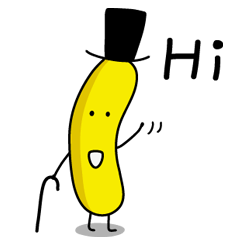 [LINEスタンプ] Mr.Banana and Companies
