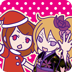 [LINEスタンプ] Xmas ＆ お正月 スタンプ