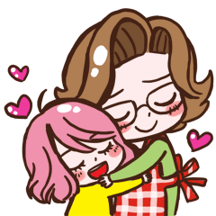 [LINEスタンプ] Super Mama