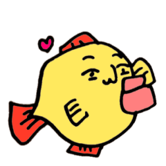 [LINEスタンプ] 関西弁の腹立つ人面魚