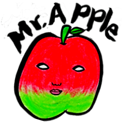 [LINEスタンプ] Mr. Appleの画像（メイン）