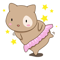 [LINEスタンプ] Fat Cat