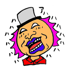 [LINEスタンプ] ハットマン