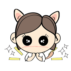 [LINEスタンプ] Nu Meaw's lifeの画像（メイン）