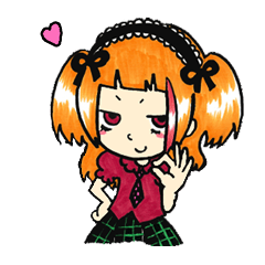 [LINEスタンプ] バンギャで行こう！の画像（メイン）