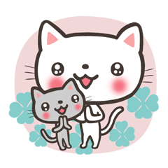 [LINEスタンプ] にゃんぴぃの画像（メイン）