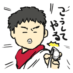 [LINEスタンプ] エスパーたかし
