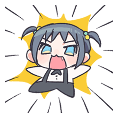 [LINEスタンプ] ロボ＆艶ちゃんの画像（メイン）