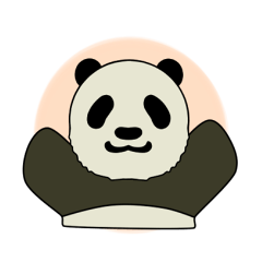 [LINEスタンプ] パンダくんスタンプ