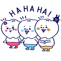 [LINEスタンプ] HAHAHAスマイルブラザーズ