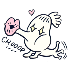 [LINEスタンプ] Wasabi head