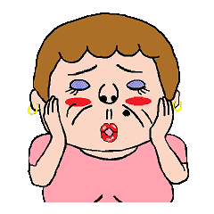 [LINEスタンプ] キモ可愛いオバサンの画像（メイン）