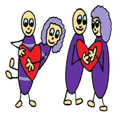 [LINEスタンプ] Purple People 2