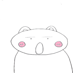 [LINEスタンプ] くま中学生「べーちゃん」