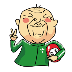 [LINEスタンプ] コスプレおじいさんの日常