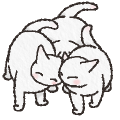 [LINEスタンプ] こねこねこねこ